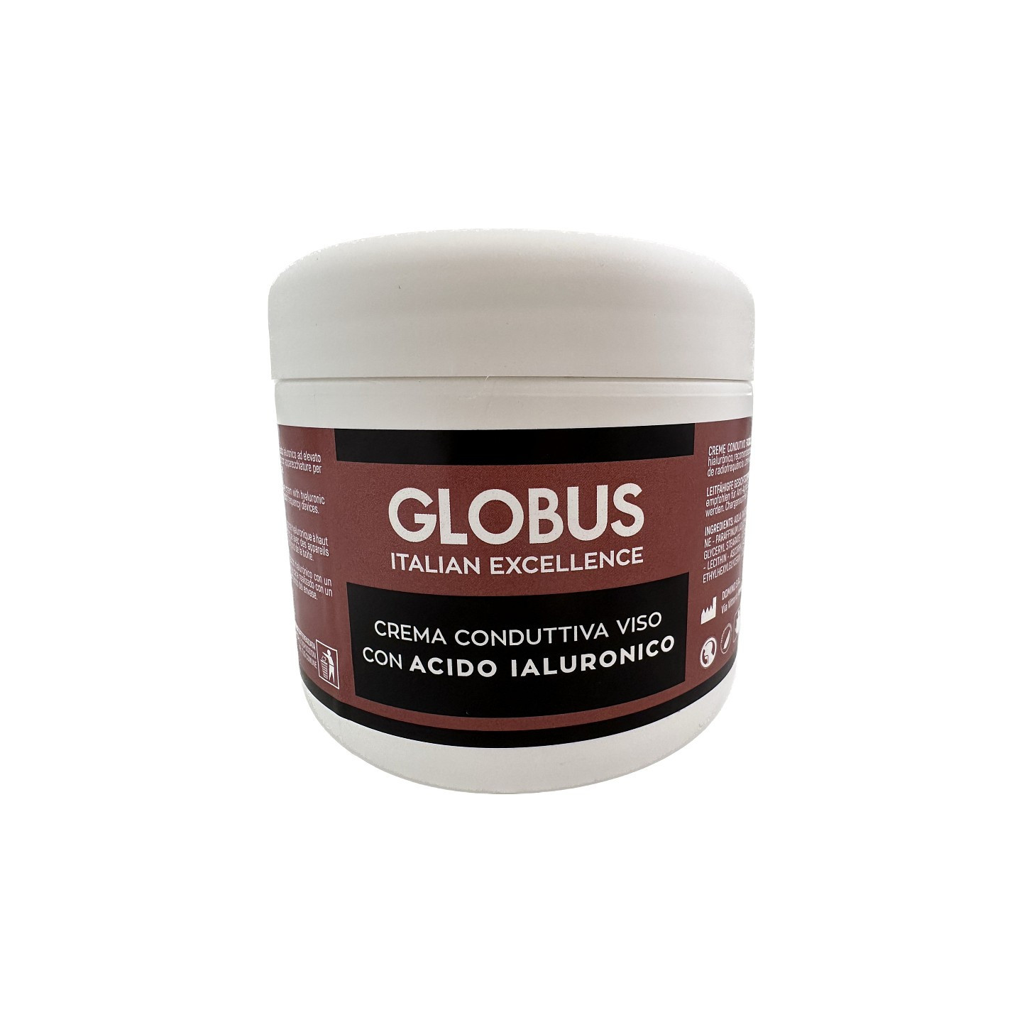 Globus tecar en radiofrequentiecrème met hyaluronzuur - 500 ml