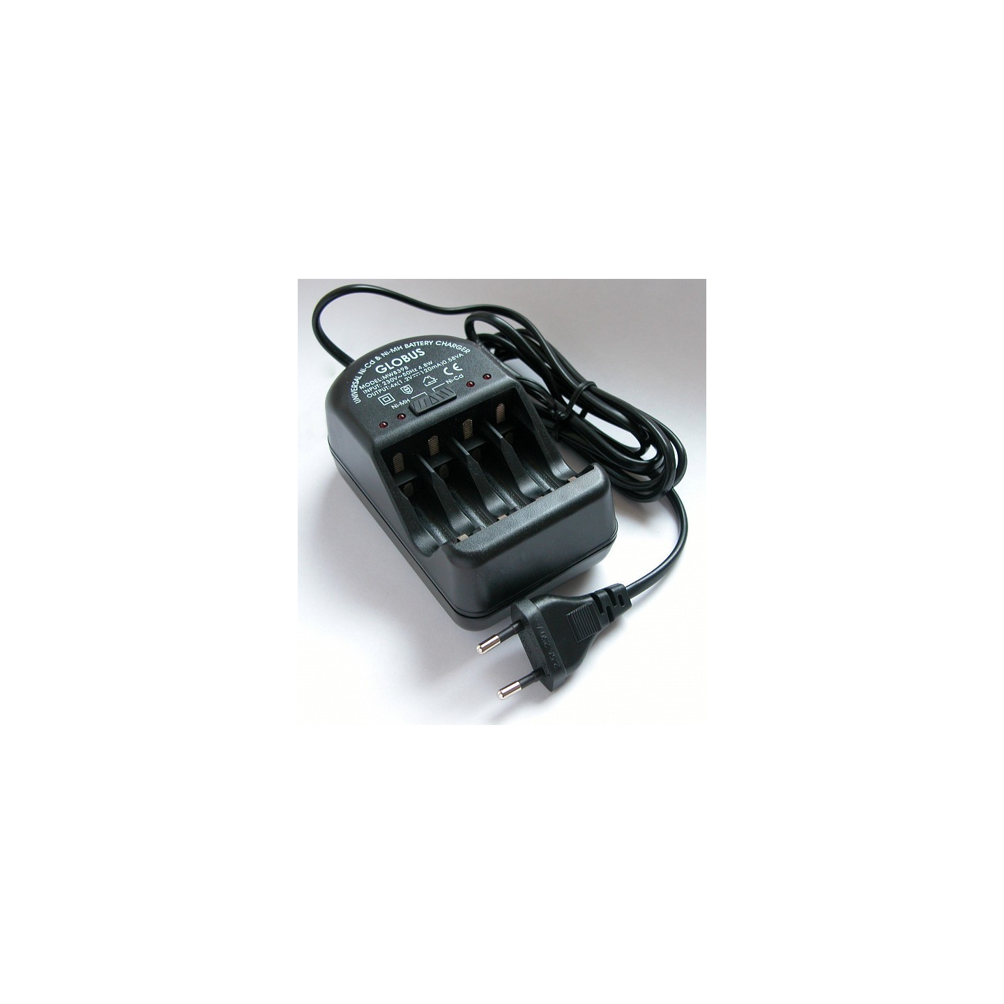 Caricatore globus per batterie aa e aaa