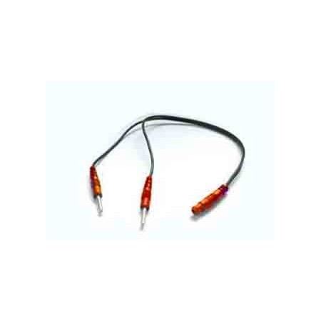 Cablu splitter roșu de 30 cm - 1 buc.
