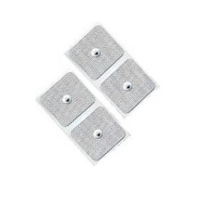 Électrodes à clip pour électrostimulation et tens 46x47 - 4 pcs.