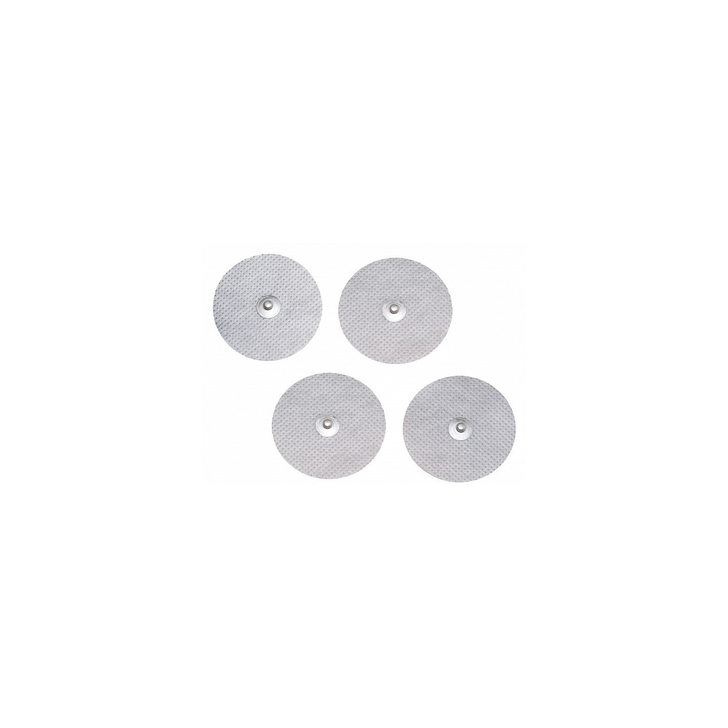 Elettrodi a Clip per Elettrostimolazione e Tens tondi 32 mm - 4 pz.