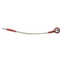 ADATTATORE ROSSO Forato -SPINA 2 mm /FILO/ CLIP MASCHIO