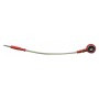 ADATTATORE ROSSO-SPINA 2 mm /FILO/ CLIP FEMMINA