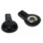 ADAPTADOR DE BOTÓN NEGRO DE 2 MM - HEMBRA