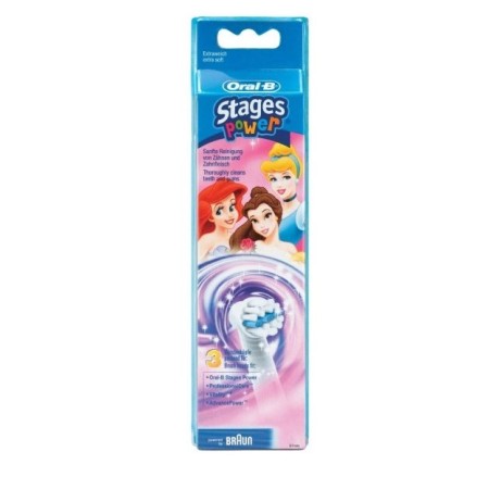 Cap de periuță de dinți oral-b kids princess - eb10-3k - 3 buc.