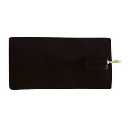 Vodivé silikonové elektrody se zástrčkou - 4 mm 60x85 mm