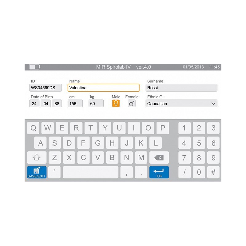 Spirometru mir spirolab cu imprimantă, pulsoximetru și software mir spiro