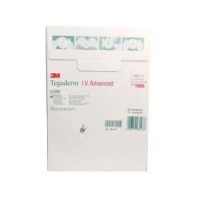 Tegaderm 3m 1685 i.v. advanced 8,5x11,5 cm per linee centrali - conf. 50 pz.