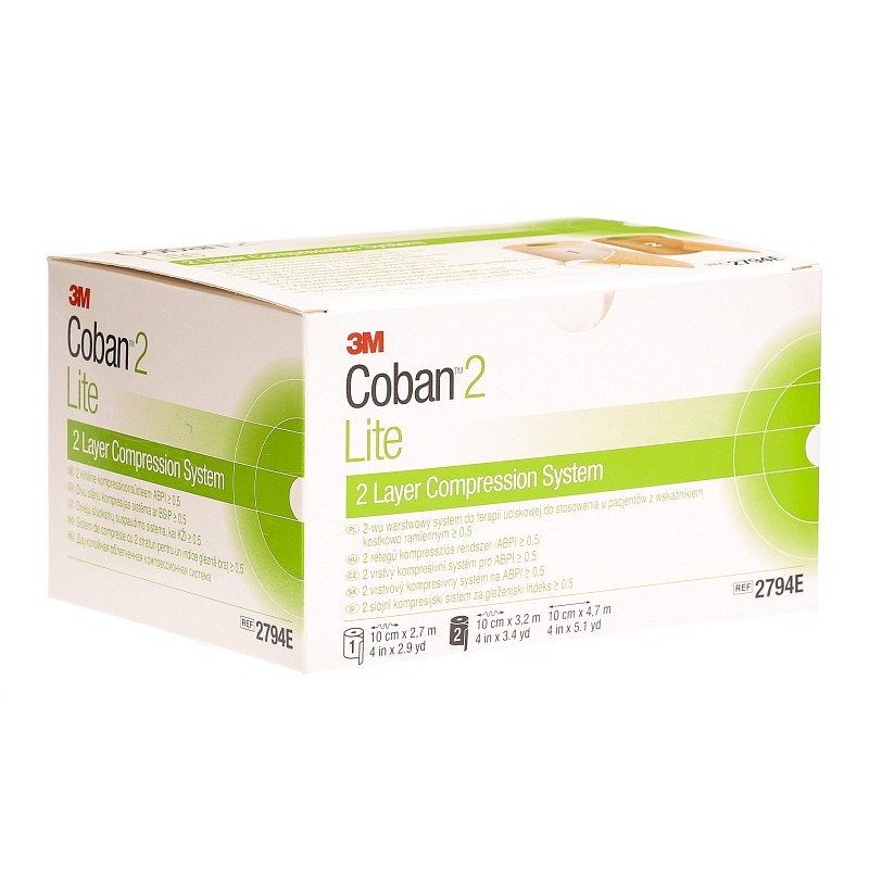 Coban 2 lite mixed ulcer compression system 2794e