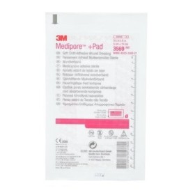 3m medipore + pad steril nemszőtt kötszer párnával, 3569e - 10x15cm - 25db.