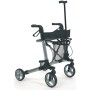 Rollator mit Stockhalterung und Rückenstütze Vermeiren Quadri Light