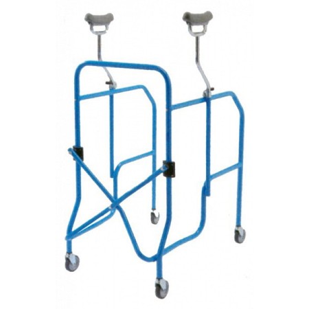 Folding axillary walker