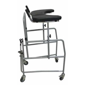 Walker kometa me-06-t avec surface d'appui rembourrée et supports antibrachiaux