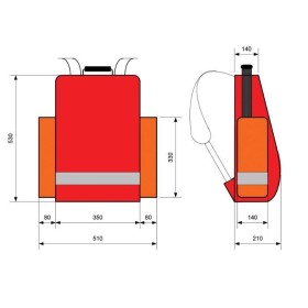 Sac à dos pour les urgences et les premiers soins