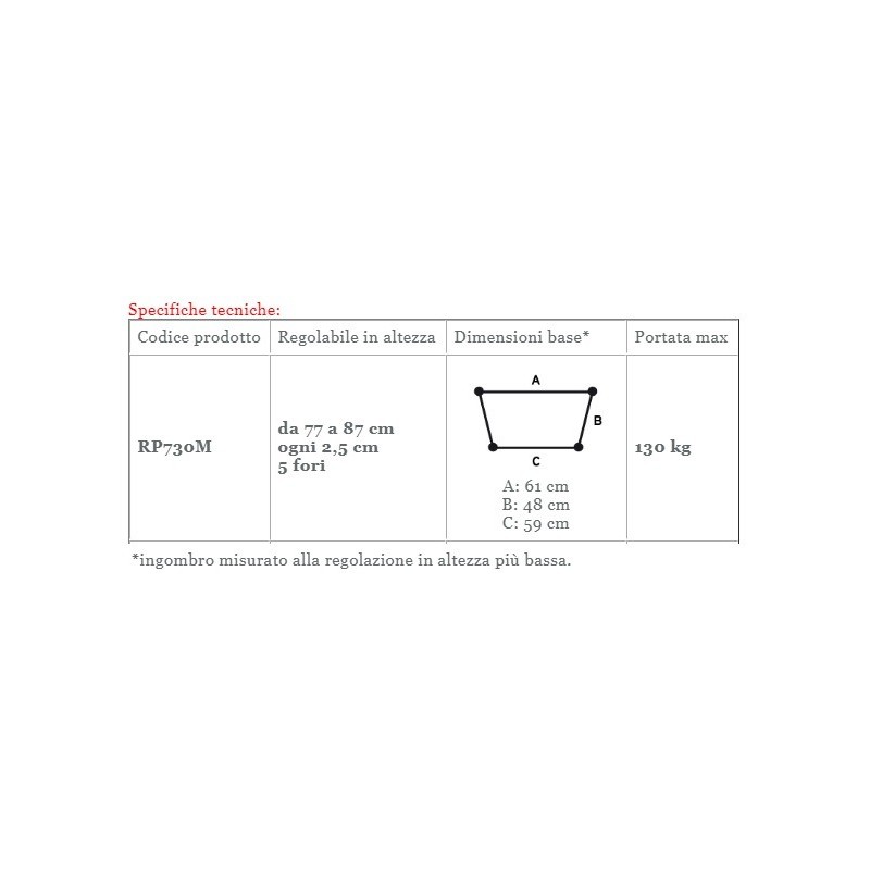 Andador plegable con 4 puntas m