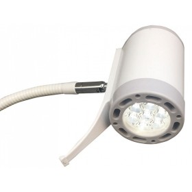 Hyridia lampe mit 7 leds mit stromabnehmerarm - auf trolley