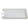 Disposable neutral plates for adults 202x101 mm F7805