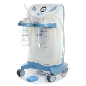 Aspirateur chirurgical nouvel hospivac 400 avec 2 pots de 2 l, commande au pied et inverseur de débit