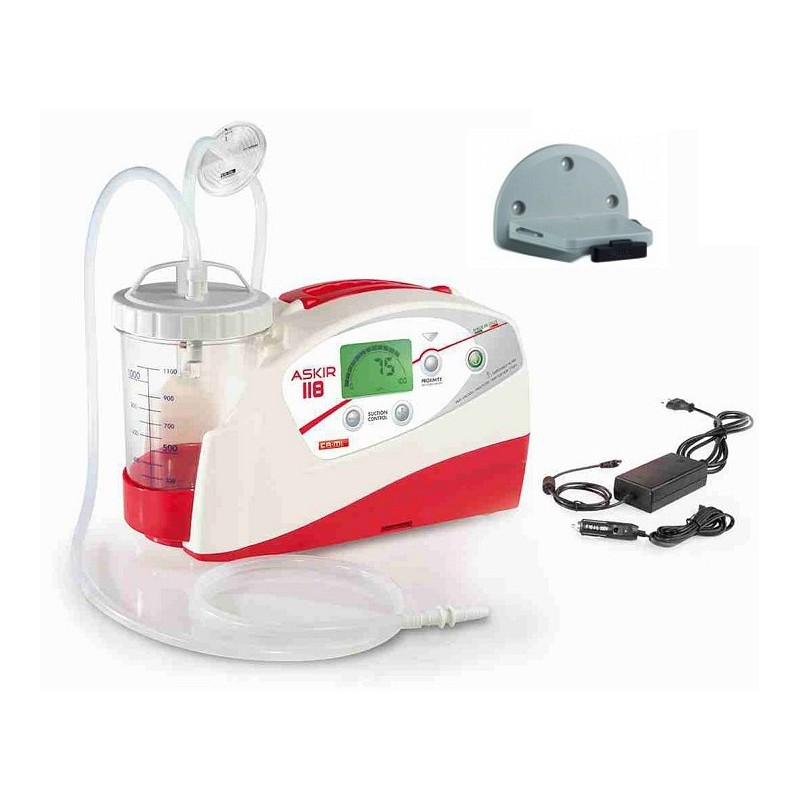 New askir 118-wm + ambulance bracket + transport bag + ac/dc universal - re410150