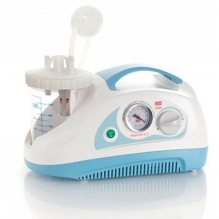 Portable desktop surgical aspirator - aspimed 2.2 - 16 lt/minute