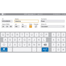 Spirometer mit mir spirolab-drucker