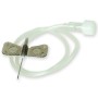 Vlindernaalden Zwart 22G FLY-SET Luer Lock met buis 30 cm - 100 st.