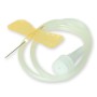 Butterfly Needles Orange Färg FLY-SET 25G Luer Lock med tub 30 cm - 100 st.