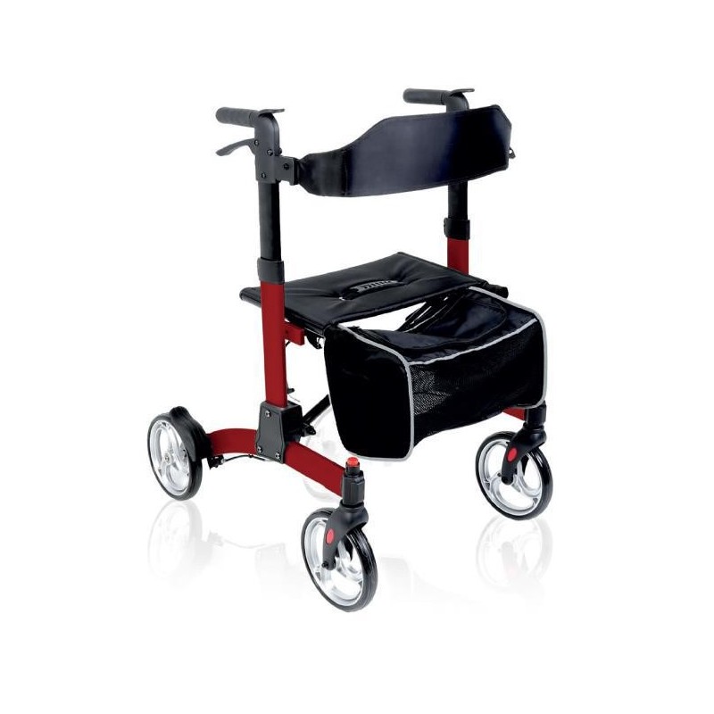 Összecsukható rollator artemis alumínium - Összecsukható pushchair típusú bezárás