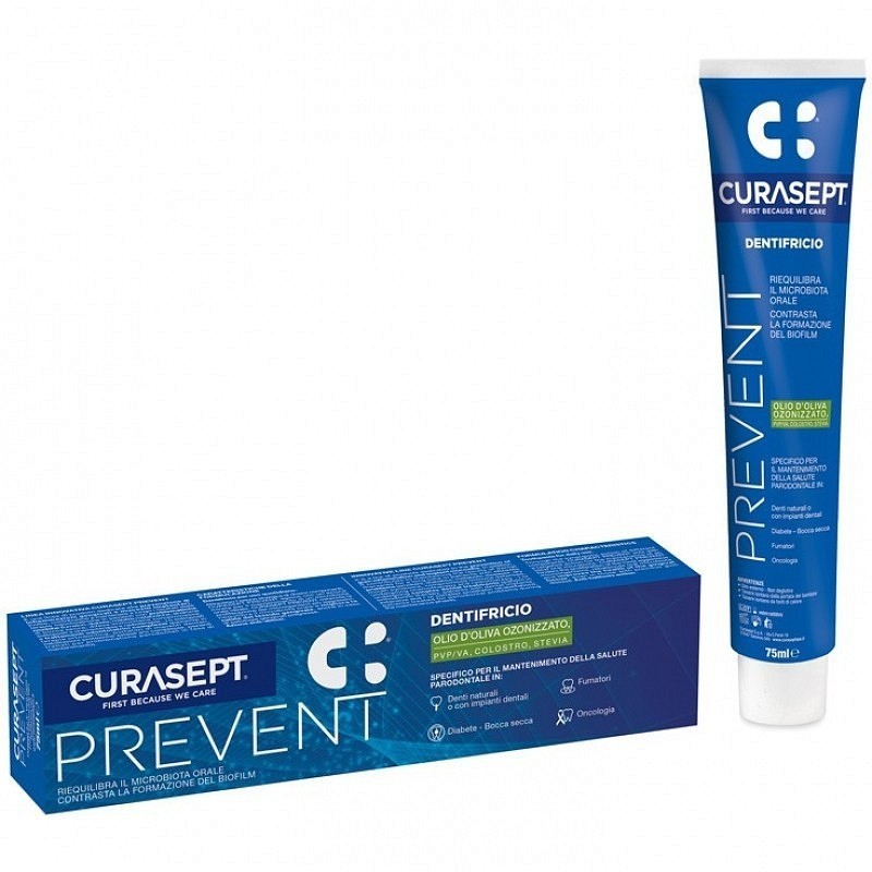 Pastă de dinți curasept prevent 75 ml - protecție și prevenție