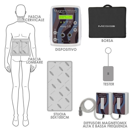 Equipo magnetowaves easy 1.0 magnetotherapy pro