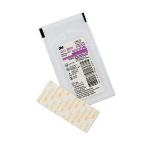 3M Steri-Strip - Cinta de sutura cutánea reforzada, 1540R - 75 x 3 mm - 1 bolsa de 5 uds.