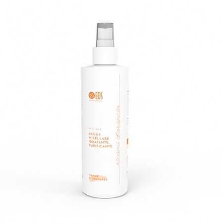 Agua Micelar Bordado Naranja 200 ml, hidratante, purificante. Fórmula Pro-age