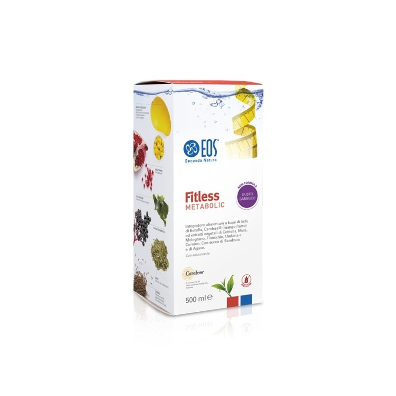 Fitless metabolic 500 ml příchuť černého bezu