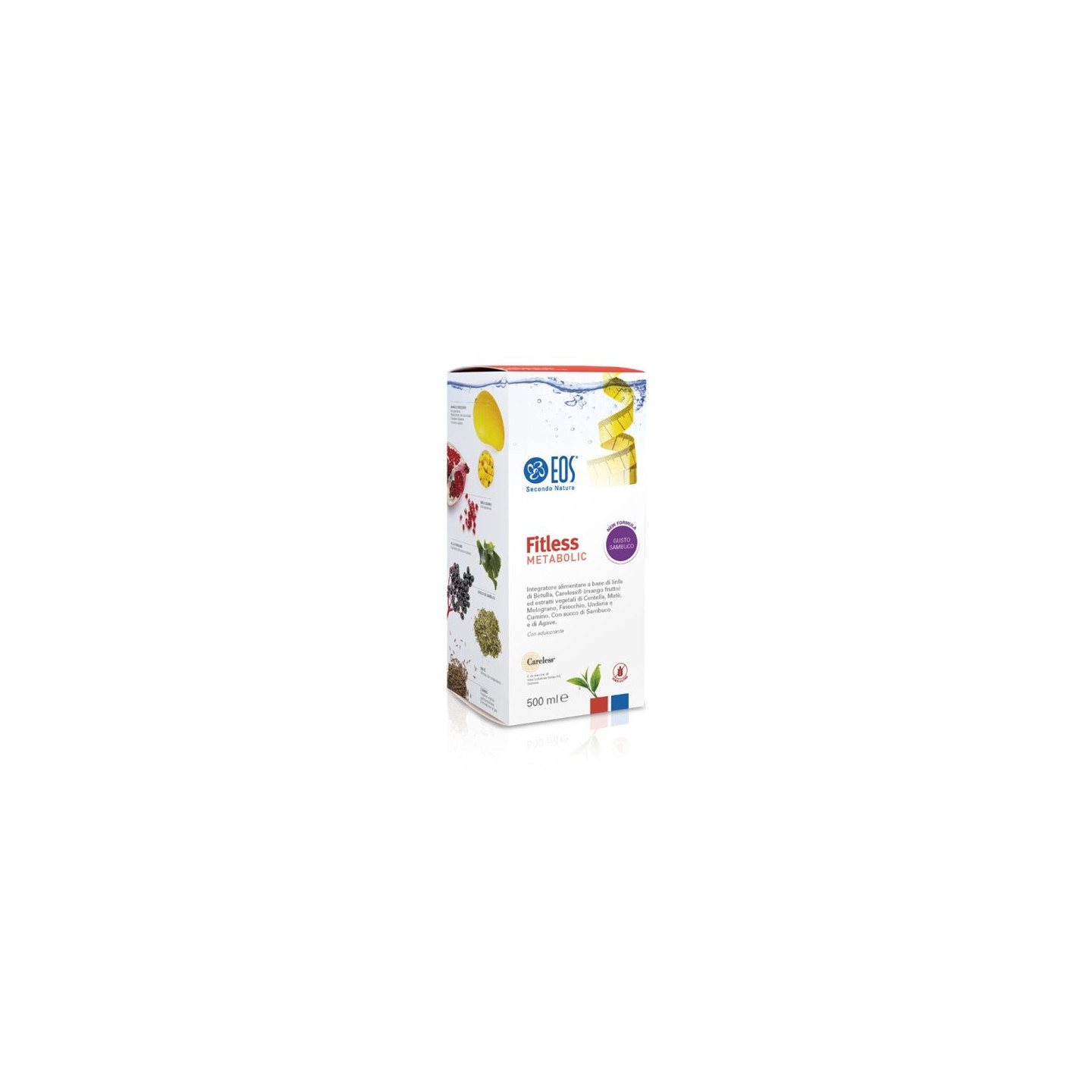 Fitless Metabolic 500 ml Holundergeschmack