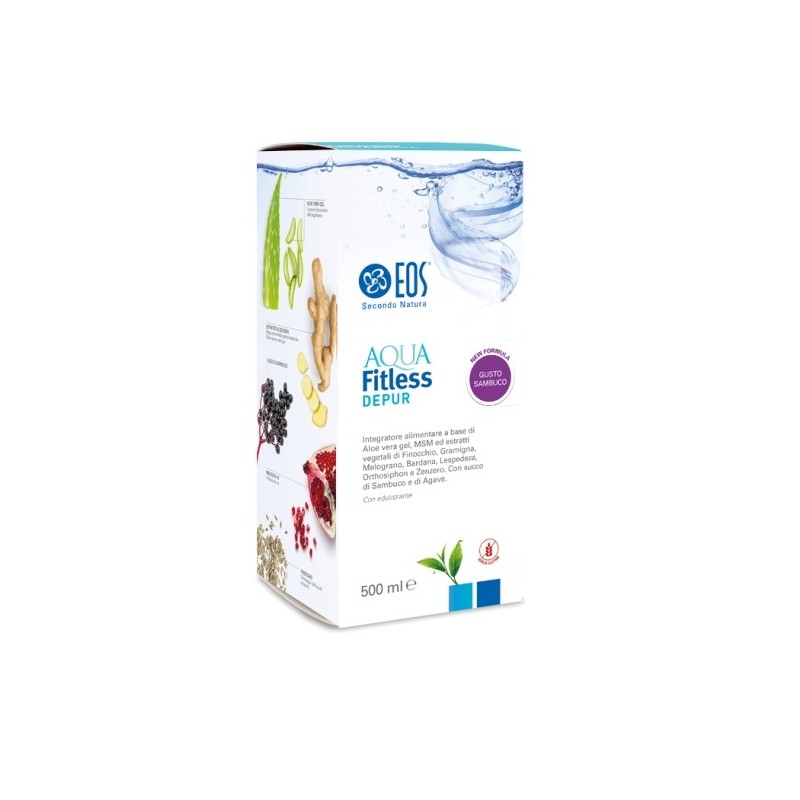 Aqua fitless depur 500 ml arôme sureau