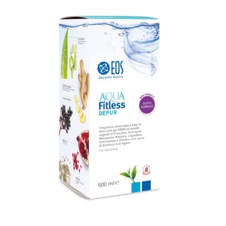 Aqua fitless depur 500 ml aromă de soc