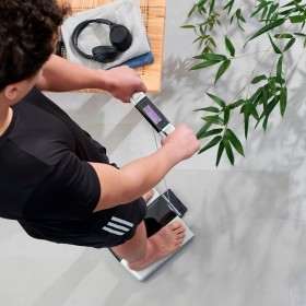 Tanita rd545hr, personenweegschaal met body mass analysis 8 elektroden