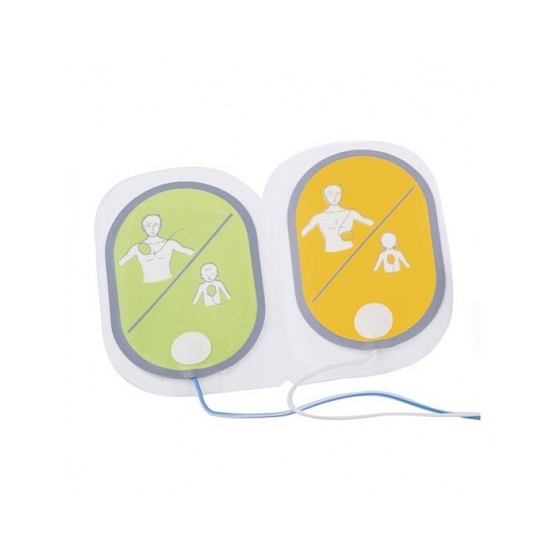 Tecnoheart plus defibrillator pads adult/pediatric