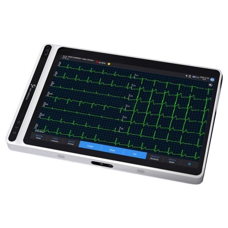 Tablet de ecg neo ecg s120 de 12 canais com interpretação de glasgow - conector banana