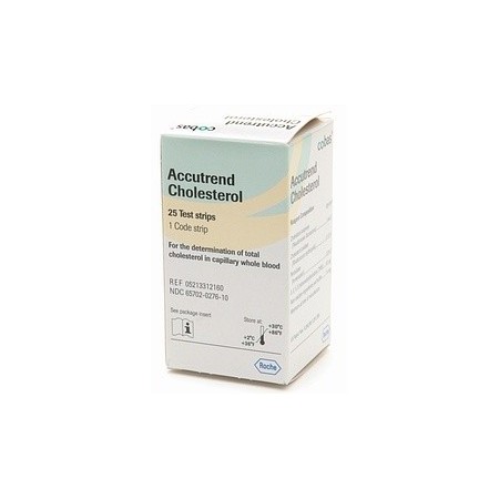 Accutrend cholesterinstreifen 25 stk.