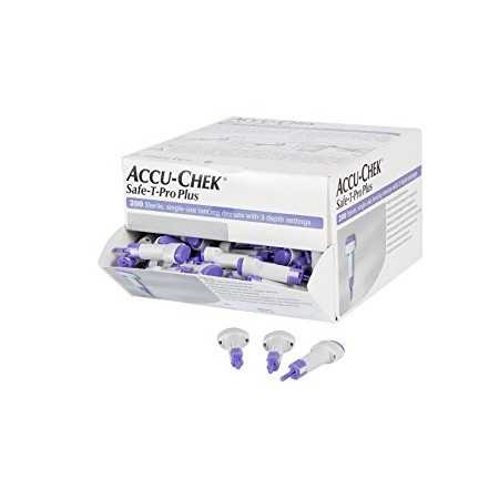 Accuchek SAFE T-PRO PLUS- Einweg-Lanzetten 200 Stk.