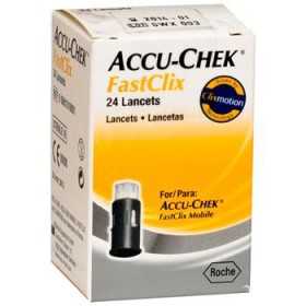 Lancette Accu-Chek Fastclix - 24 Lancette
