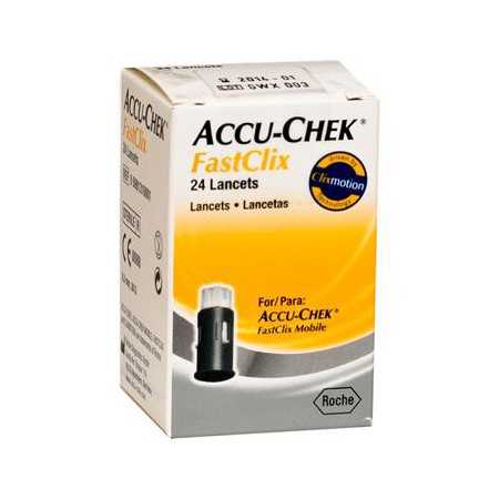 Accu-Chek Fastclix Zeiger - 24 Zeiger