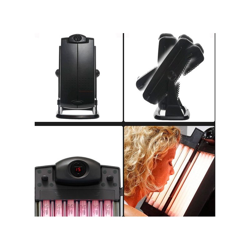 Colágeno tri-facial lamp 12 tubos para fotoestimulación de colágeno