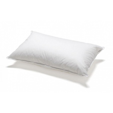 Oreiller en fibre de polyester avec housse