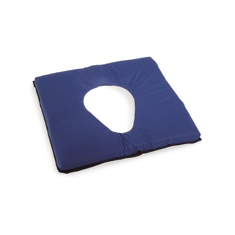 Coussin anti-escarres en gel polyuréthane avec trou