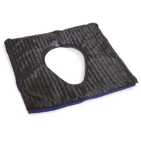 Cuscino antidecubito in gel di poliuretano con foro