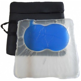 Pernă compactă cu gel vâscoelastic 41x41