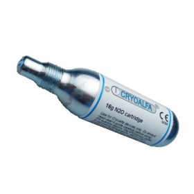 Cartucho de gas N2O de 16g para CRYOALFA PRO y PERFECT