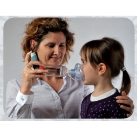 Fisiochamber vision plus spacer - panda masker 0-3 jaar